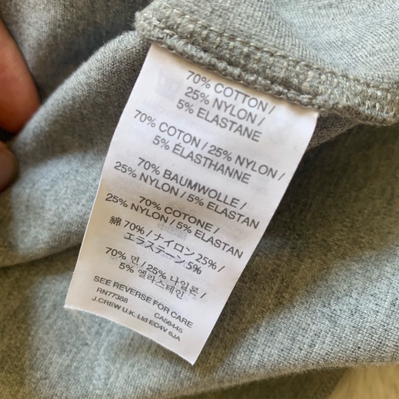 J.Crew Structured Flutter-Hem T-Shirt - Picture 8 of 8